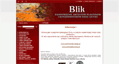 Desktop Screenshot of blikart.pl